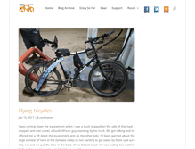 Tablet Screenshot of onebikeoneworld.com